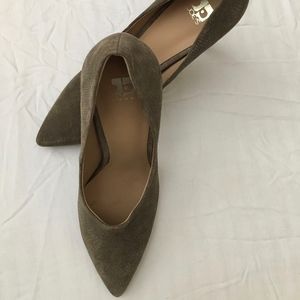 Joe's Jeans Suede High Heeled Pumps